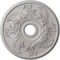 Ekena Millwork Acanthus Twist Medallion (Canopies up to 8 3/8"), 23 5/8"OD x 4 5/8"ID x 1 7/8"P, Ultra Pure White CM23ACUWF - alternate 1